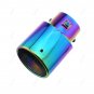 1Pcs For Toyota Camry 07-13 Chrome Stainless Steel Exhaust Tail Muffler Tip Pipe