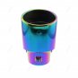 1Pcs For Toyota Camry 07-13 Chrome Stainless Steel Exhaust Tail Muffler Tip Pipe