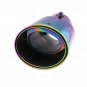 1Pcs For Toyota Camry 07-13 Chrome Stainless Steel Exhaust Tail Muffler Tip Pipe