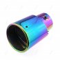 1Pcs For Toyota Camry 07-13 Chrome Stainless Steel Exhaust Tail Muffler Tip Pipe