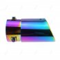 1Pcs For Toyota Camry 07-13 Chrome Stainless Steel Exhaust Tail Muffler Tip Pipe