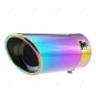 1Pcs For Toyota Camry 07-13 Chrome Stainless Steel Exhaust Tail Muffler Tip Pipe