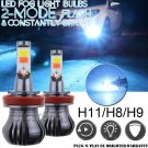 2X H8 H11 H9 Fog Light ICE Blue Super Bright LED Driving Bulb DRL Flash Blink