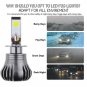 H3 12V LED Fog Light Bulb Driving Light Still + Flash Mode Bright Bright White