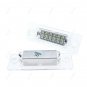 2x LED License Number Plate Light Lamp For VW Touran Golf Passat Jetta Caddy T5
