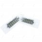 2x LED License Number Plate Light Lamp For VW Touran Golf Passat Jetta Caddy T5