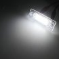 2x LED License Number Plate Light Lamp For VW Touran Golf Passat Jetta Caddy T5
