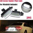 2x Error Free LED Number License Plate light Lamp For Mitsubishi Outlander 06-12