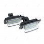 2x Error Free LED Number License Plate light Lamp For Mitsubishi Outlander 06-12