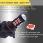 2x 30SMD Extreme Bright Ultra Red 9006 HB4 Car DRL Fog Light LED Projector Bulbs