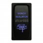 WINCH ISOLATOR ON-OFF Blue LED Push Switch For Mitsubishi Pajero Triton Galant