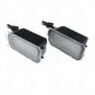 2x LED Licence Number Plate Light Canbus For Ford Fiesta Focus C-Max Kuga Mondeo