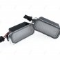 2x LED Licence Number Plate Light Canbus For Ford Fiesta Focus C-Max Kuga Mondeo