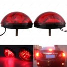 2x Rear Bumper Reflector LED Tail Stop Brake Light For Toyota Corolla 2009-2010