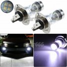 2x H7 100W High Power Xenon White LED Bulbs For Fog Light Daytime Running Light