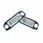 2x Car LED License Plate Number Light White Lamp For Volvo S80 Xc90 S40 v60 S60