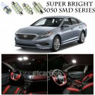 5050 SMD White LED Interior Lights Package Kit For 2011-2015 Hyundai Sonata 10pc