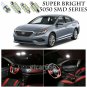 5050 SMD White LED Interior Lights Package Kit For 2011-2015 Hyundai Sonata 10pc