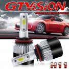 H11 H9 H8 1320W 198000LM High Power COB LED Headlight Kit Low Beam 6000K White