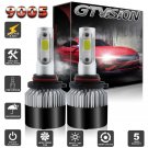 198000LM 1320W COB LED Headlight Bulbs Conversion Kit 9005 9140 9145 6000K White