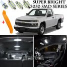 10 x Xenon White Interior LED Lights Kit + TOOL For 2004-2012 Chevrolet Colorad