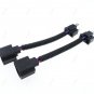2x H4 to H13 Headlight Connector Adapter Harness Socket Conversion Wire Decoder
