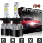 2x COB H4 LED Headlights Kit 9003 HB2 1320W 198000LM High / Low Beam Bulbs 6000K