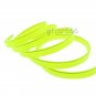 3M Fluorescent Green EL Wire Cold light Strip Car Interior Unique Decor Neon 12V