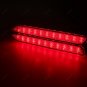 2Pcs LED Lens Rear Bumper Reflector Brake Light For Toyota Camry 2006-2014 Red