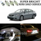 For Nissan Maxima 04-08 Xenon White LED Interior kit + License Plate Light 14PCS