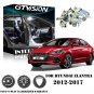 8Pcs LED Interior Light Kit White For 12-17 Hyundai Elantra GT i30 (No Sunroof)