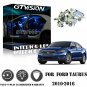 12Pcs Super Bright Blue LED Interior Light Package Kit For Ford Taurus 2010-2016
