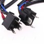 2Pcs H4 LED Fog Light Headlight Load Resistor Wiring Harness Decoder 50W Decoder