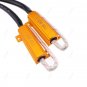 2Pcs H4 LED Fog Light Headlight Load Resistor Wiring Harness Decoder 50W Decoder