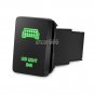 12V 3A Push Switch Green LED For Toyota 4Runner Tacoma 100 series LED LIGHT BAR