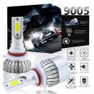 9005 HB3 LED Headlight Bulb Conversion Kit High Beam 6000K Diamond White Light