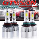 9005 + 9006 2800W LED Headlight Bulbs for Honda Accord 1997-2007 High & Low Beam