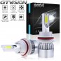 Car LED Headlight Kit 9004 HB1 1300W 195000LM White 2-Side COB Hi/Lo Beam 6000K