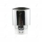1x Chrome Stainless Steel Rear Exhaust Tail Muffler Pipe For Honda CR-V 2007-12