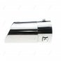 1x Chrome Stainless Steel Rear Exhaust Tail Muffler Pipe For Honda CR-V 2007-12