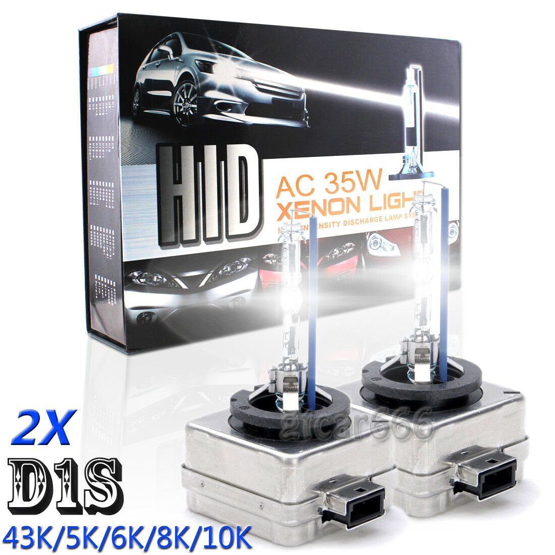 2X D1S HID Xenon Headlight Bulbs OEM Low Beam Light For Porsche 43K 5K 6K 8K 10K