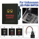 Amber Red LED ON-OFF Push Switch REVERSE LIGHTS For Volkswagen Amarok Left Side