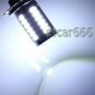 2x H7 33SMD Projector Lens LED Fog Light Bulbs Car Driving Lamp DRL Bright White
