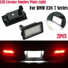 2x LED License Number Plate Light For BMW E87 E63 E64 E85 E86 Z4 E89 7 Z Series