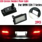 2x LED License Number Plate Light For BMW E87 E63 E64 E85 E86 Z4 E89 7 Z Series
