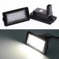 2x LED License Number Plate Light For BMW E87 E63 E64 E85 E86 Z4 E89 7 Z Series