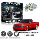 14x Super White LED Interior Light Package Kit For Chevrolet Silverado 1999-2006