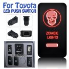 12V Switch Push Button RED ZOMBIE LIGHTS for Toyota Hilux Tacoma Fortuner Tundra