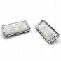 2X Canbus LED License Number Plate Light Lamp For BMW E46 2D M3 Coupe 1998-2003