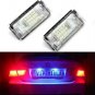2X Canbus LED License Number Plate Light Lamp For BMW E46 2D M3 Coupe 1998-2003